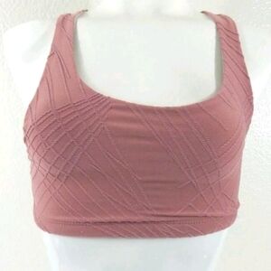 Onzie Mudra Textured Cross Back Bra